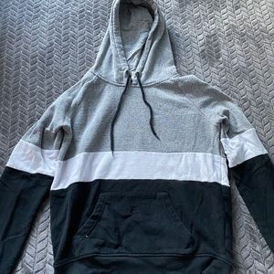 Casual hoodie black,grey,white.